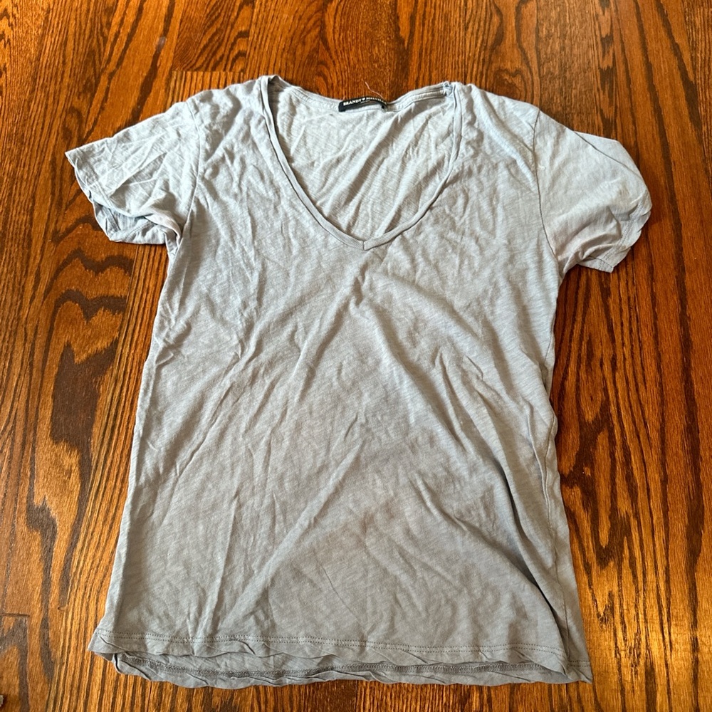 Blue Brandy Melville t- shirt